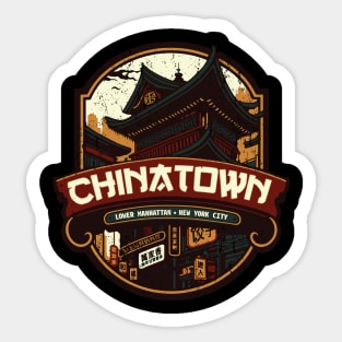 Chinatown Sticker